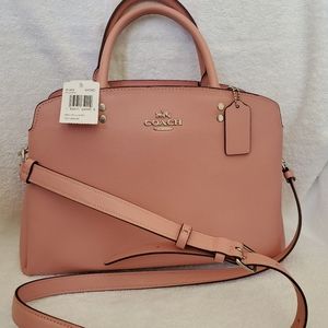 Coach Rose Color Crossover Purse